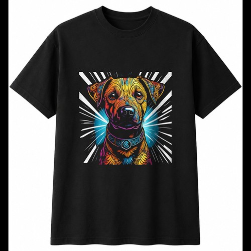 Tattoo patterdale terrier mens - terrier,