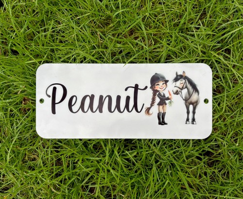 Stable name plaque - stable,