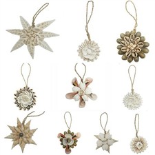 Sea shell hanging ornament - sea,