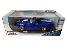Maisto Shelby Series One Car 1:18 Scale - Blue - Special Edition - NEW UNOPENED