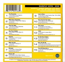 Sunfly Karaoke Hits Volume 259 15 Massive Hits CDG259