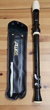 Aulos Tenor Bass Recorder #311-E Baroque Fingering with Case Made in Japan -Used