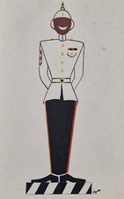 Bahamas Constable, Bahamas Island, Signed Vintage Postcard