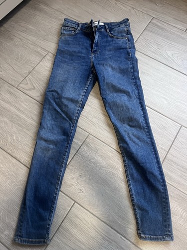 Zara skinny slim mid - mid, blue