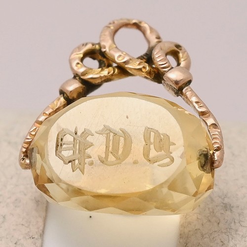 Antique victorian citrine - antique,