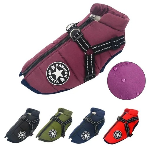 Dog coat waterproof with - dog,