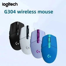 Logitech G304 Lightspeed Wireless Gaming Mouse Blue White Purple Black PC