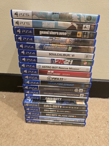 Ps4 ps5 games bundle - games, job