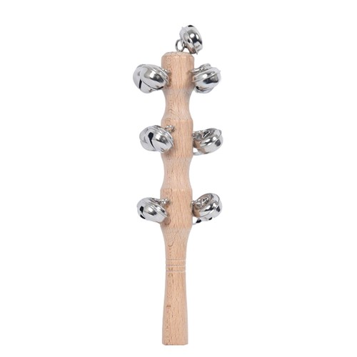 Wooden jingle bells - wooden, hand