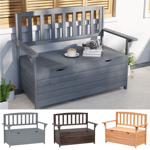 Seater outdoor bench fir - 2,