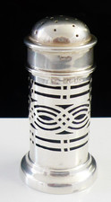 Sterling silver pepper pot - pepper, &