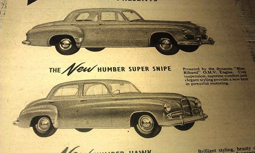 1954 humber super snipe hawk - 1954,