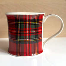 Dunoon Stoneware Coffee Mug Royal Stewart Tartan Scotland Tea Cup