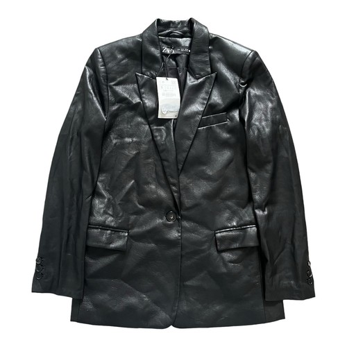 New zara black faux - new,