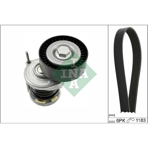 Ribbed belt set ina - ina, 0466