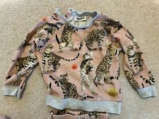Molo Danish design bengal cat top and bottoms for 18 month old