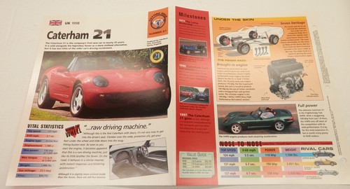 Caterham roadster 1998 - caterham,