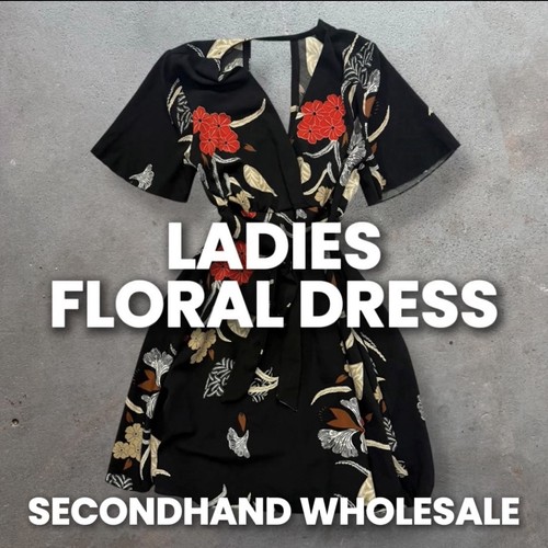 Ladies floral dress - 50,
