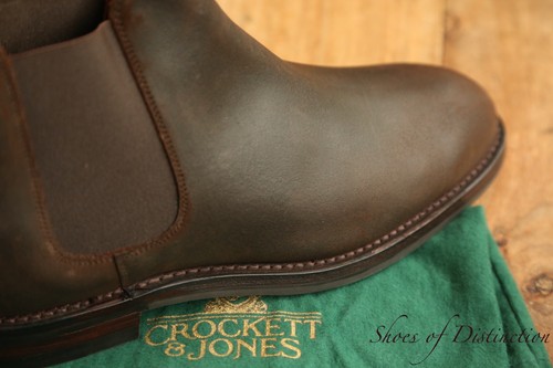 Crockett jones brown rough - &,
