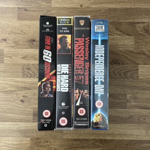 Sci action vhs - x4,