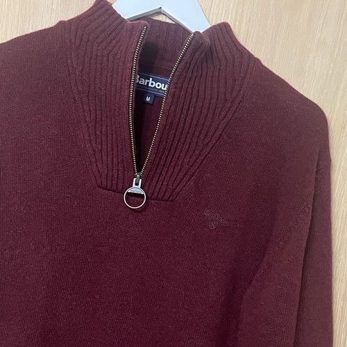 Barbour zip jumper medium - barbour, 1/4