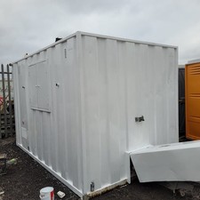 12ft Groundhog Mobile Welfare Unit 6kva Generator canteen toilet drying room.