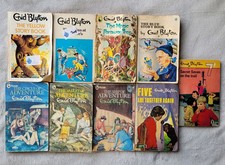 9 X Enid Blyton Vintage Books