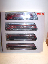 PIKO 58131 Scale H0 Train Set Railjet E-Lok ÖBB Bn 1216 230-3 +3 Cart Boxed Dss