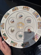 Vintage White Passover Ceramic