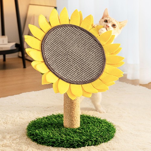 Sunflower cat tree - sunflower,