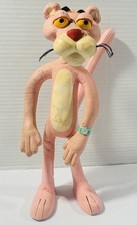 1984 THE PINK PANTHER Original Rare 12 Inch FOAM LATEX BENDY FIGURE WITH WATCH
