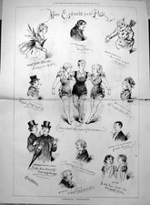 Antique Old Print Extracts