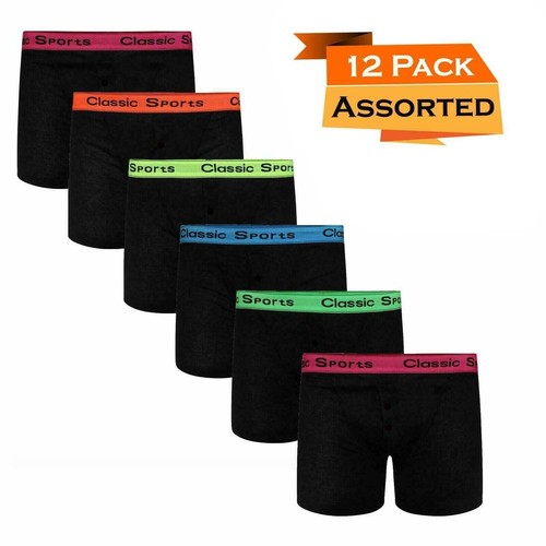 12pairs mens neon - 12pairs, boxer