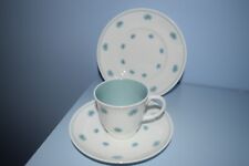Susie Cooper coffee trio "One o'clocks" pattern c1950's