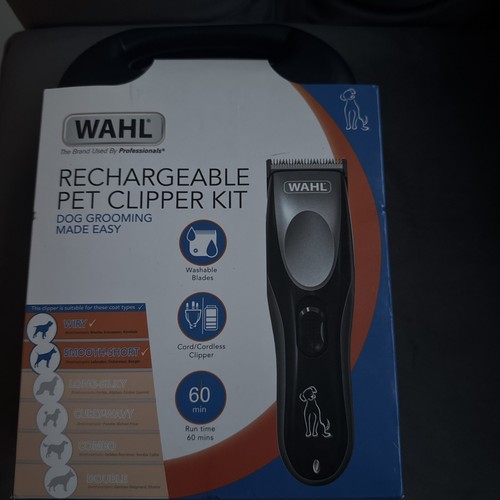 Wahl rechargeable pet clipper - wahl,