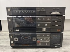 Technics  RS-8R Cassette, SU-6 Amp, ST-8L  fm/mw/lw Tuner Read Description