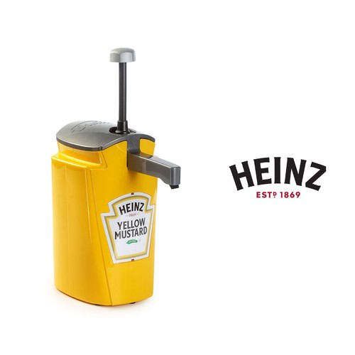 Heinz dispenser mustard - dispenser,