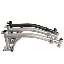 Brompton folding bike Titanium