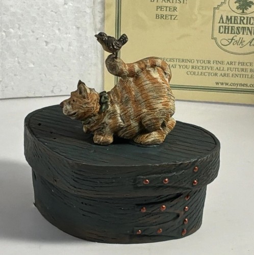 American chestnut folk art - chestnut,