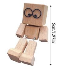 Shaking Wooden Man Figure