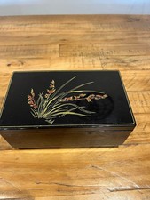 Vintage Japanese Black lacquer