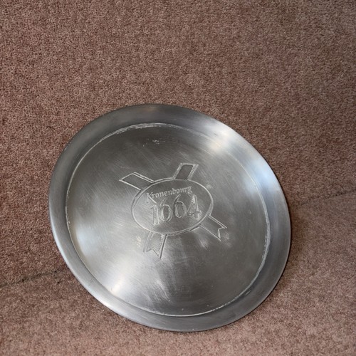 Vintage embossed kronenbourg - embossed,