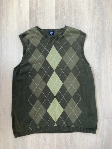 Vintage y2k gap argyle - y2k,