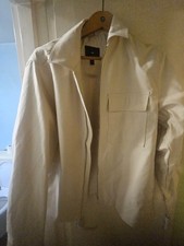 Never Worn Mens Cream Light H&M Jacket Size L