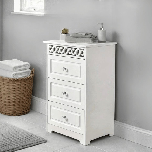 Chest storage drawers solid - storage,
