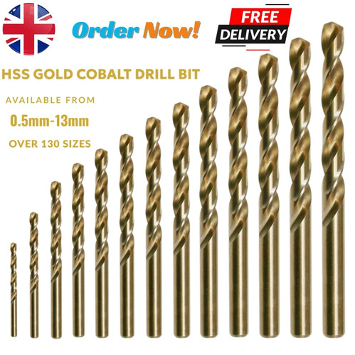 Hss gold cobalt - hss, drill