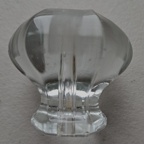 Large crystal knob antique - 1,