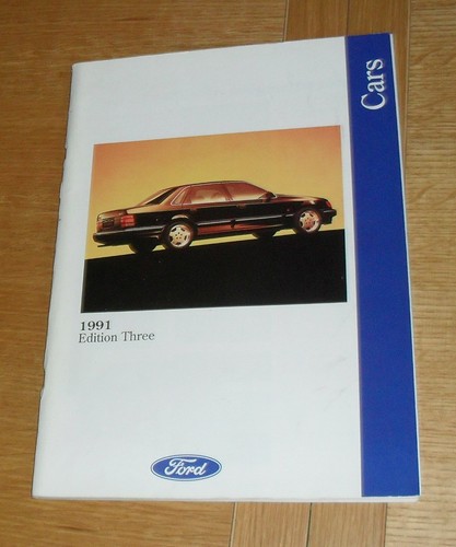 Ford brochure 1991 sierra - brochure,