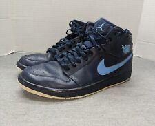 Nike Air Jordan 1 Mid Retro Obsidian University Blue White 554724-405 Men’s 10