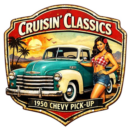 Crusin classics1950 chevy - crusin,